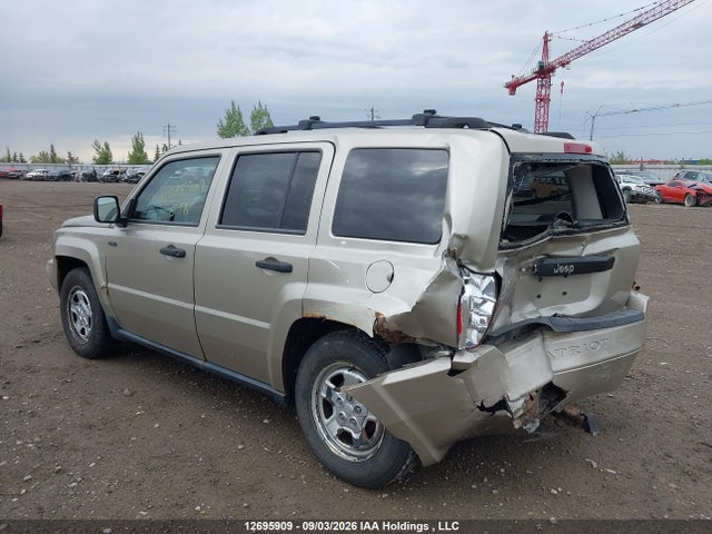 2009 Jeep Patriot Sport/north მანქანა იყიდება აუქციონზე, vin: 1J8FT28B69D196303, აუქციონის ნომერი: 12695909