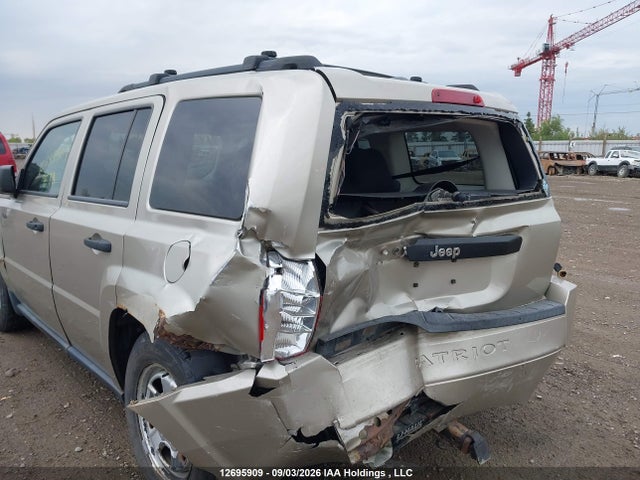 2009 Jeep Patriot Sport/north მანქანა იყიდება აუქციონზე, vin: 1J8FT28B69D196303, აუქციონის ნომერი: 12695909