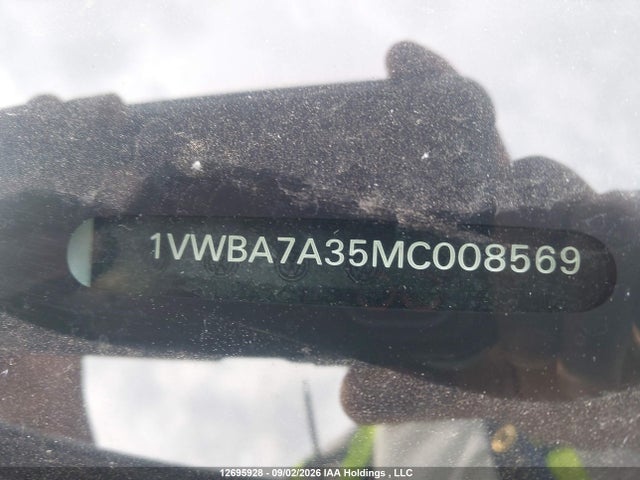 Aukcja sprzedaży 2021 Volkswagen Passat Highline, vin: 1VWBA7A35MC008569, numer aukcji: 12695928