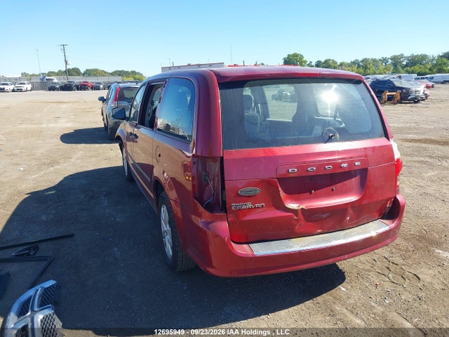 2014 Dodge Grand Caravan Se მანქანა იყიდება აუქციონზე, vin: 2C4RDGBG2ER186264, აუქციონის ნომერი: 12695949