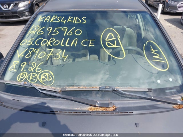 Продажа на аукционе авто 2005 Toyota Corolla Ce/le/sport, vin: 2T1BR32E25C890734, номер лота: 12695960