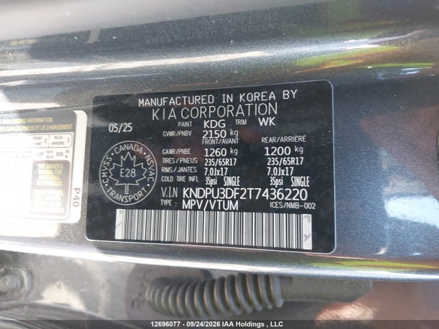 KIA Sportage 2026 KNDPU3DF2T7436220 Image 19