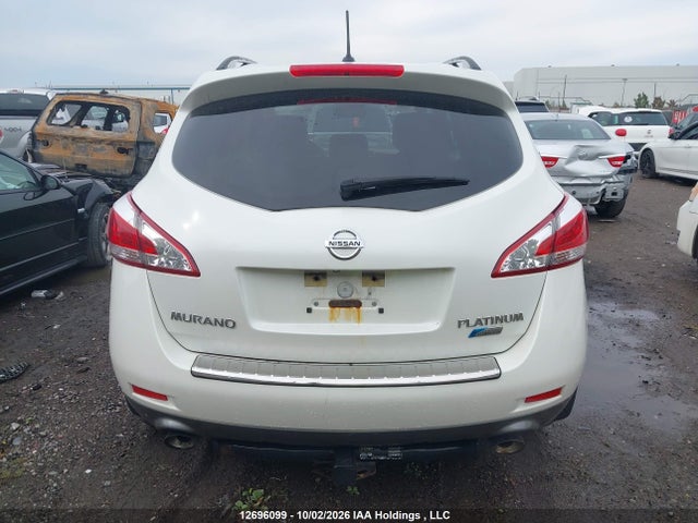 Продаж на аукціоні авто 2012 Nissan Murano Le, vin: JN8AZ1MW4CW204496, номер лоту: 12696099