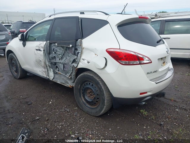 Продаж на аукціоні авто 2012 Nissan Murano Le, vin: JN8AZ1MW4CW204496, номер лоту: 12696099
