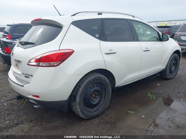 Продаж на аукціоні авто 2012 Nissan Murano Le, vin: JN8AZ1MW4CW204496, номер лоту: 12696099