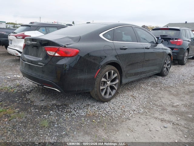 Auction sale of the 2015 Chrysler 200 C, vin: 1C3CCCCGXFN510838, lot number: 12696156