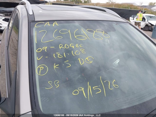 Продаж на аукціоні авто 2009 Nissan Rogue S/sl, vin: JN8AS58V99W181108, номер лоту: 12696188