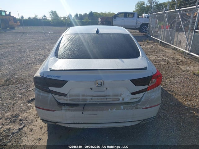 12696189 :رقم المزاد ، 1HGCV1F37NA801758 vin ، 2022 Honda Accord Sport 1.5t مزاد بيع