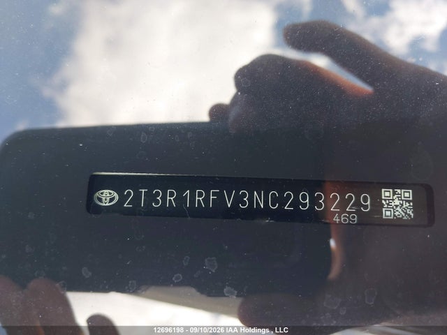 Продажа на аукционе авто 2022 Toyota Rav4 Xle/xle Premium, vin: 2T3R1RFV3NC293229, номер лота: 12696198