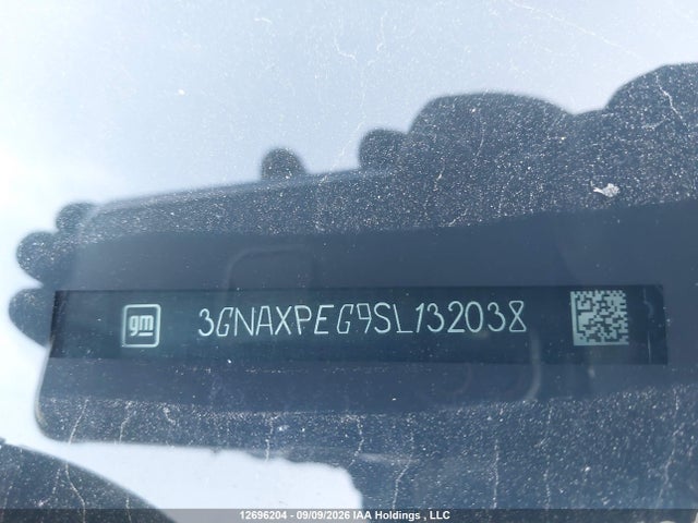 12696204 :رقم المزاد ، 3GNAXPEG9SL132038 vin ، 2025 Chevrolet Equinox Lt مزاد بيع