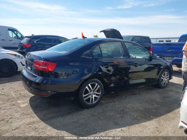 2015 Volkswagen Jetta S მანქანა იყიდება აუქციონზე, vin: 3VW2K7AJ9FM412696, აუქციონის ნომერი: 12696208