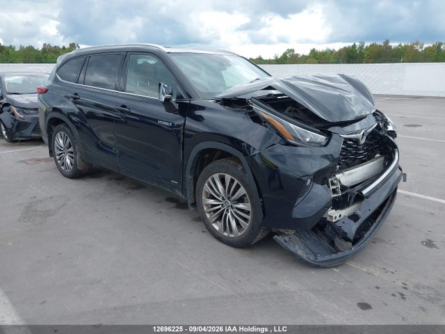 Toyota Highlander Hybrid Limited 2020 5TDEBRCH1LS013475 zdjęcie główne