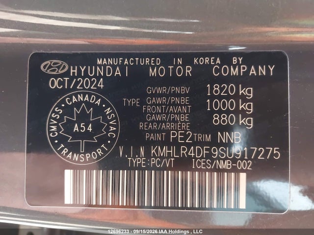 KMHLR4DF9SU917275 Hyundai Elantra N Line Ultimate