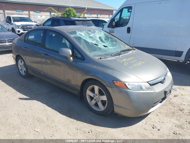 2007 Honda Civic Lx მანქანა იყიდება აუქციონზე, vin: 2HGFA16557H016363, აუქციონის ნომერი: 12696267
