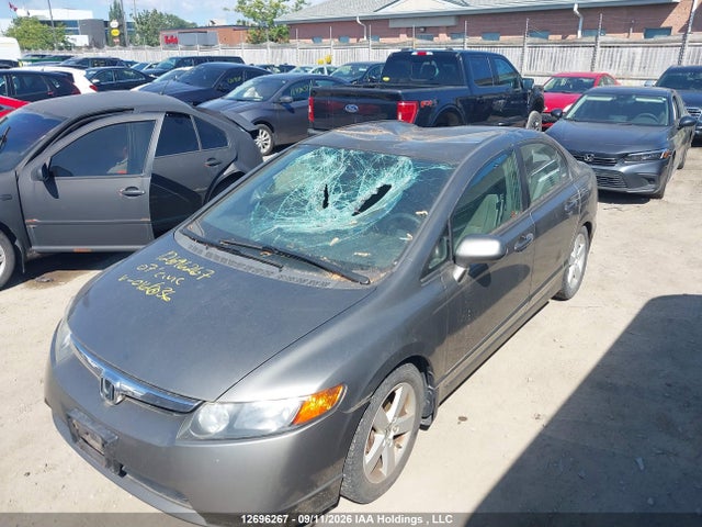 2007 Honda Civic Lx მანქანა იყიდება აუქციონზე, vin: 2HGFA16557H016363, აუქციონის ნომერი: 12696267