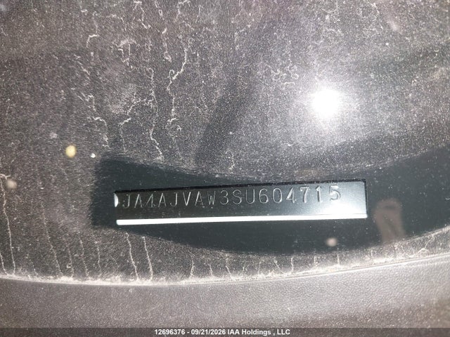 2025 Mitsubishi Rvr Se/sel/noir/gt მანქანა იყიდება აუქციონზე, vin: JA4AJVAW3SU604715, აუქციონის ნომერი: 12696376