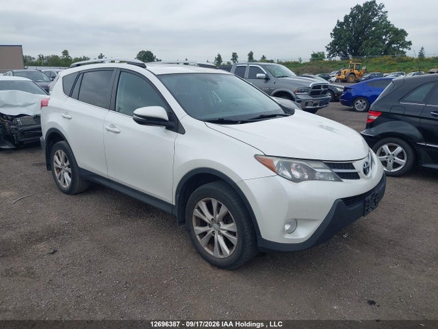 12696387 :رقم المزاد ، 2T3DFREV9FW273905 vin ، 2015 Toyota Rav4 Limited مزاد بيع
