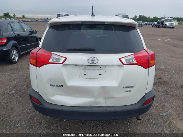 12696387 :رقم المزاد ، 2T3DFREV9FW273905 vin ، 2015 Toyota Rav4 Limited مزاد بيع