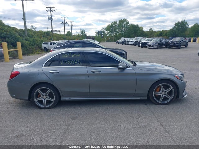 Продажа на аукционе авто 2015 Mercedes-benz C 300 4matic, vin: 55SWF4KBXFU086473, номер лота: 12696407