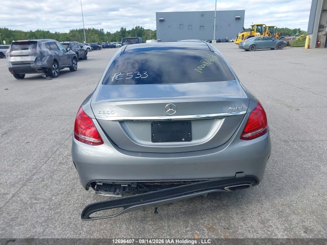 Продажа на аукционе авто 2015 Mercedes-benz C 300 4matic, vin: 55SWF4KBXFU086473, номер лота: 12696407