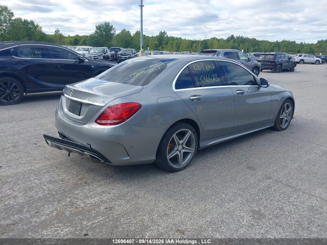 Продажа на аукционе авто 2015 Mercedes-benz C 300 4matic, vin: 55SWF4KBXFU086473, номер лота: 12696407