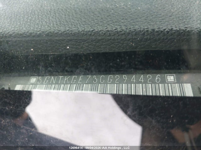 2012 Chevrolet Avalanche მანქანა იყიდება აუქციონზე, vin: 3GNTKGE73CG294426, აუქციონის ნომერი: 12696414