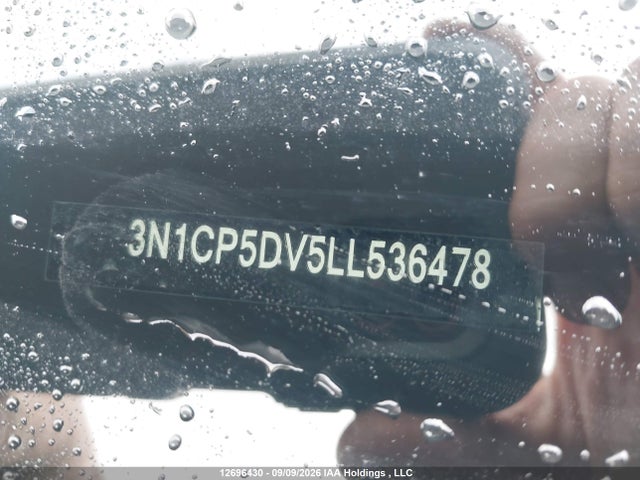 3N1CP5DV5LL536478 Nissan KICKS SR