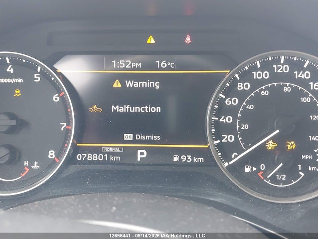 Aukcja sprzedaży 2023 Mitsubishi Outlander Le/le Premium/noir/se/sel, vin: JA4J4UA82PZ612222, numer aukcji: 12696441