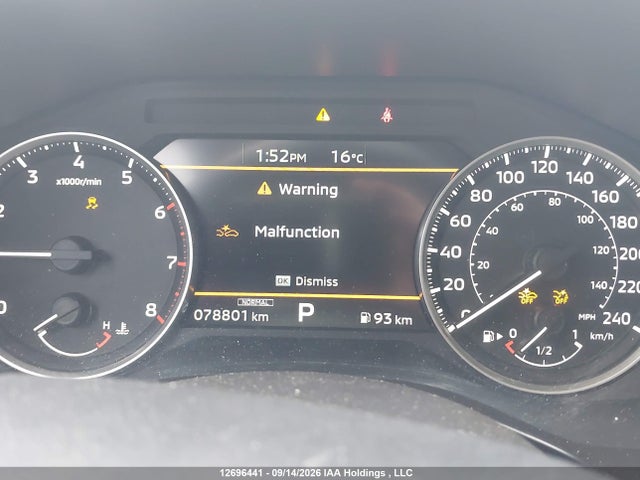 Aukcja sprzedaży 2023 Mitsubishi Outlander Le/le Premium/noir/se/sel, vin: JA4J4UA82PZ612222, numer aukcji: 12696441
