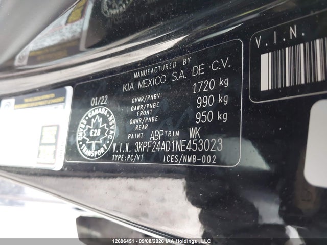 KIA Forte Fe/lxs 2022 3KPF24AD1NE453023 Image 9