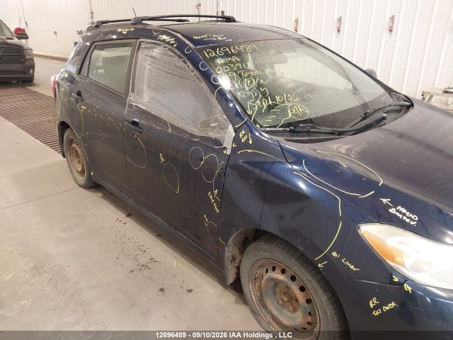12696489 :رقم المزاد ، 2T1KE40EX9C003911 vin ، 2009 Toyota Corolla Matrix S مزاد بيع