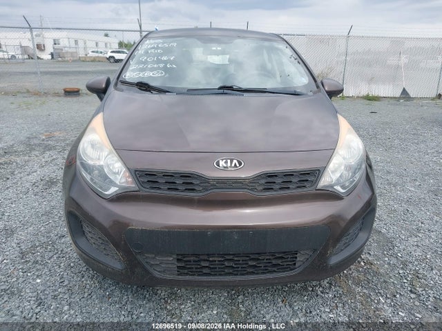 12696519 :رقم المزاد ، KNADM5A38E6901467 vin ، 2014 Kia Rio Lx مزاد بيع