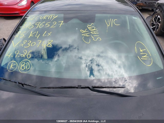 12696527 :رقم المزاد ، 3KPFT4DE8SE230748 vin ، 2025 Kia K4 Lx مزاد بيع