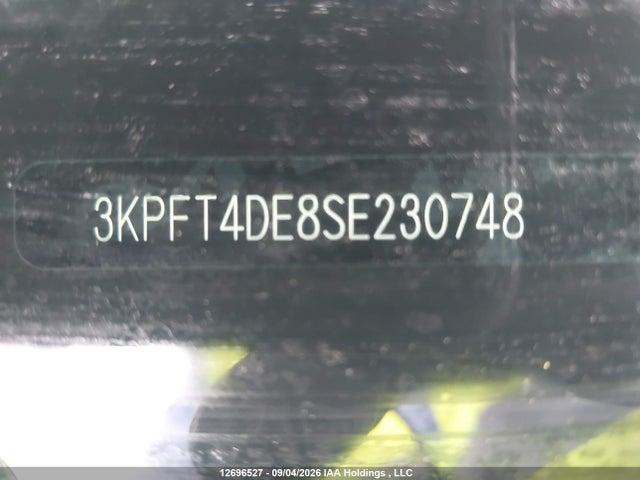 12696527 :رقم المزاد ، 3KPFT4DE8SE230748 vin ، 2025 Kia K4 Lx مزاد بيع
