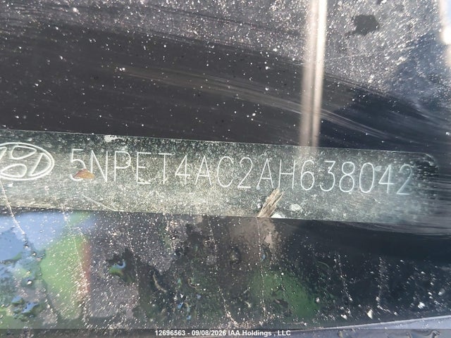 Aukcja sprzedaży 2010 Hyundai Sonata Gls, vin: 5NPET4AC2AH638042, numer aukcji: 12696563