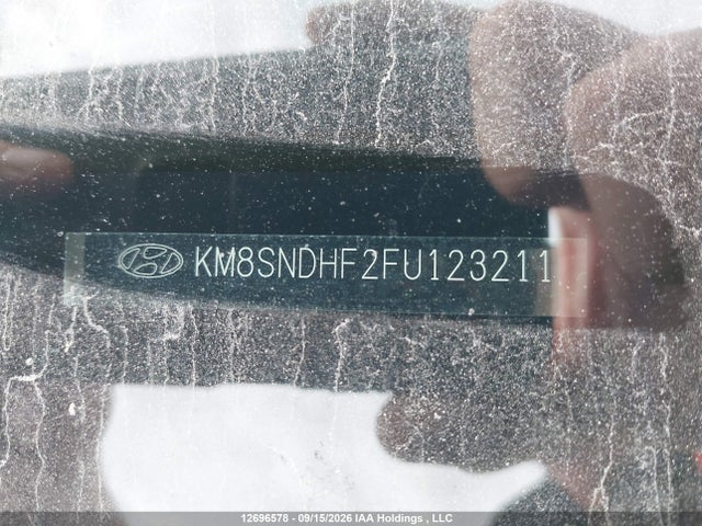 Aukcja sprzedaży 2015 Hyundai Santa Fe Gls/limited, vin: KM8SNDHF2FU123211, numer aukcji: 12696578