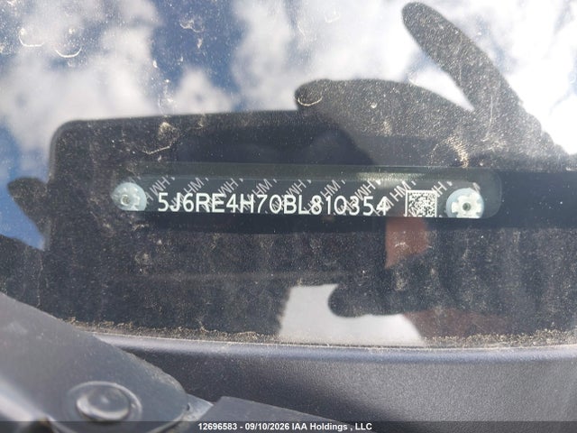2011 Honda Cr-v Exl მანქანა იყიდება აუქციონზე, vin: 5J6RE4H70BL810354, აუქციონის ნომერი: 12696583