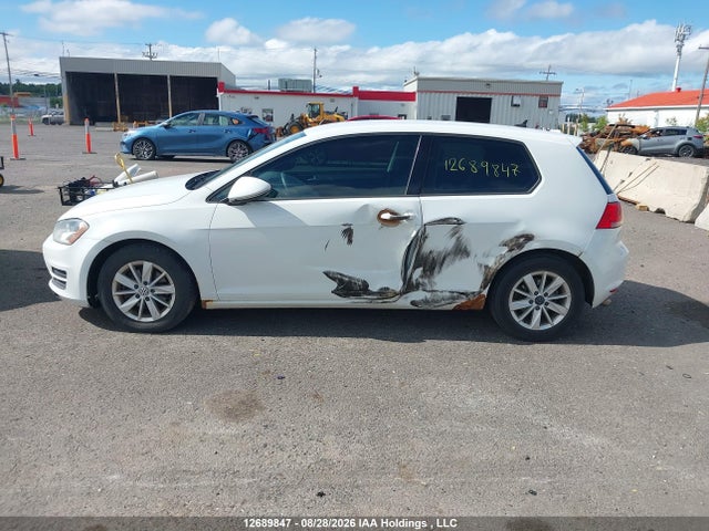 Aukcja sprzedaży 2015 Volkswagen Golf 1.8 Tsi Trendline, vin: 3VW817AU2FM022997, numer aukcji: 12689847