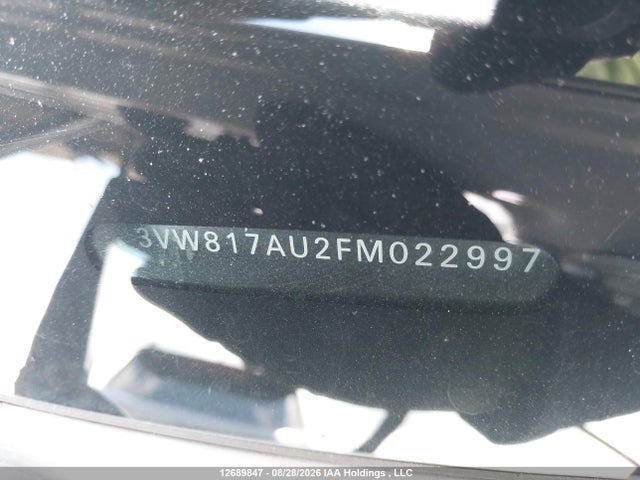 Aukcja sprzedaży 2015 Volkswagen Golf 1.8 Tsi Trendline, vin: 3VW817AU2FM022997, numer aukcji: 12689847