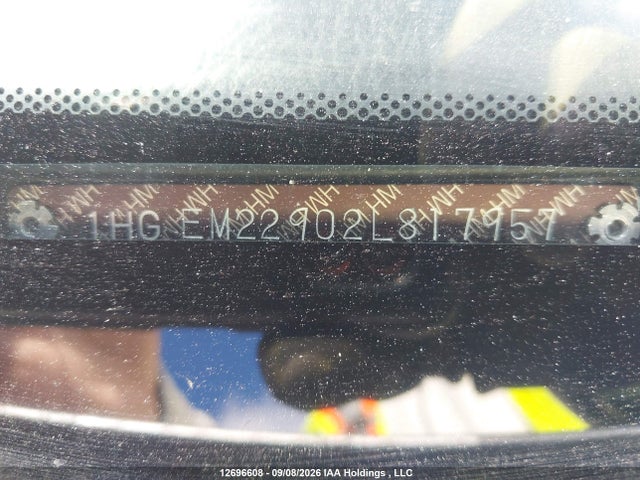 Продажа на аукционе авто 2002 Honda Civic Si/si-g, vin: 1HGEM22902L817957, номер лота: 12696608