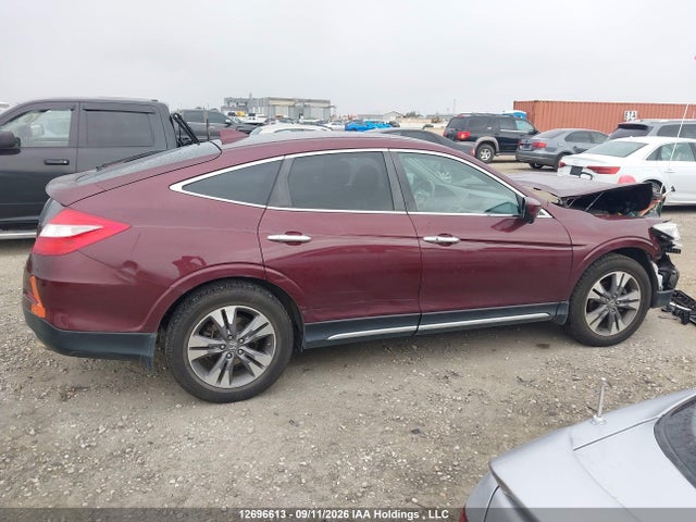 12696613 :رقم المزاد ، 5J6TF2H52DL800059 vin ، 2013 Honda Crosstour Exl مزاد بيع