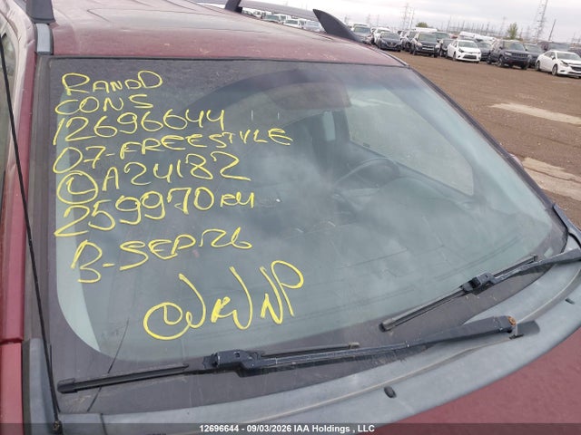 Продажа на аукционе авто 2007 Ford Freestyle, vin: 1FMDK06167GA24182, номер лота: 12696644