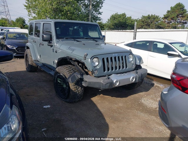 12696650 :رقم المزاد ، 1C4BJWEG7FL514983 vin ، 2015 Jeep Wrangler Unlimited Sahara مزاد بيع