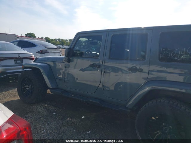 12696650 :رقم المزاد ، 1C4BJWEG7FL514983 vin ، 2015 Jeep Wrangler Unlimited Sahara مزاد بيع