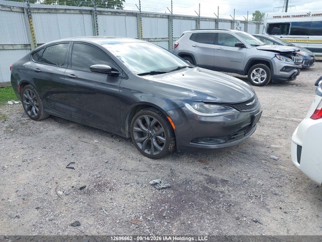 12696662 :رقم المزاد ، 1C3CCCBG9FN550281 vin ، 2015 Chrysler 200 S مزاد بيع