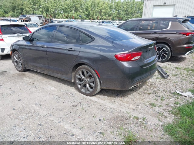 12696662 :رقم المزاد ، 1C3CCCBG9FN550281 vin ، 2015 Chrysler 200 S مزاد بيع