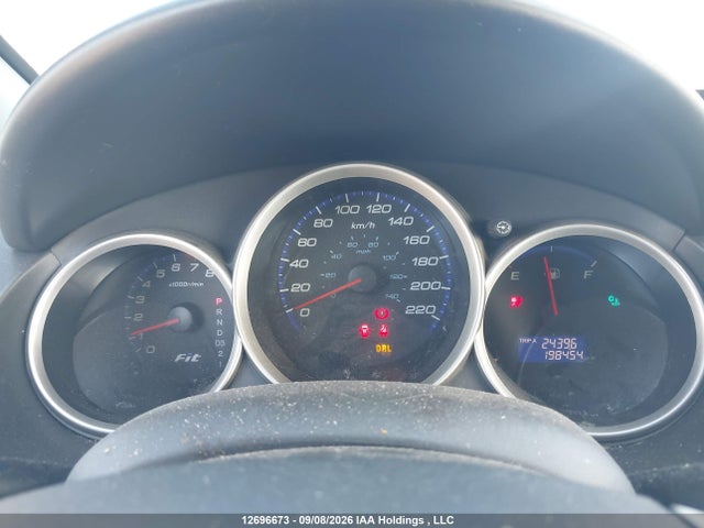 12696673 :رقم المزاد ، JHMGD38477S815403 vin ، 2007 Honda Fit مزاد بيع