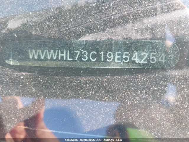 Продаж на аукціоні авто 2009 Volkswagen Passat Cc Highline, vin: WVWHL73C19E542541, номер лоту: 12696685