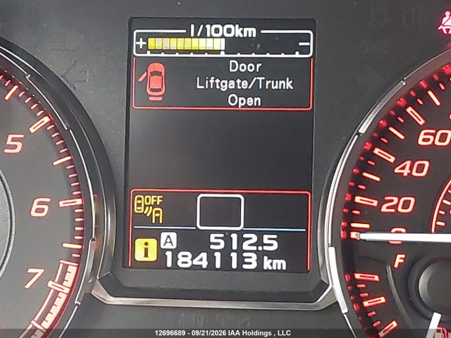 12696689 :رقم المزاد ، JF1VA1G66H9807963 vin ، 2017 Subaru Wrx Limited مزاد بيع