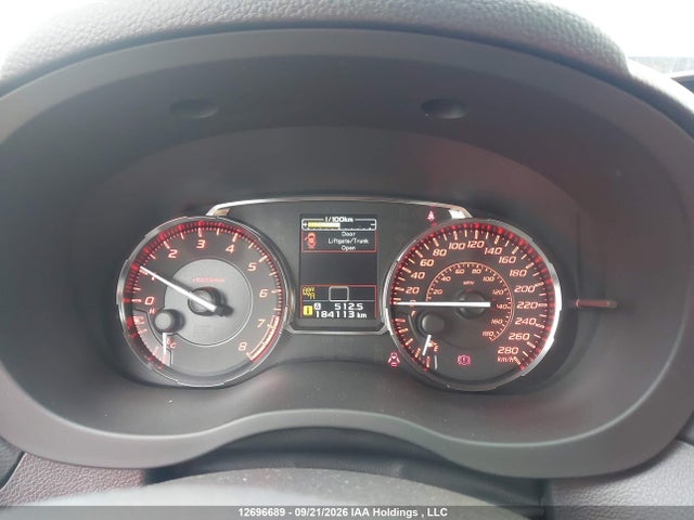 12696689 :رقم المزاد ، JF1VA1G66H9807963 vin ، 2017 Subaru Wrx Limited مزاد بيع